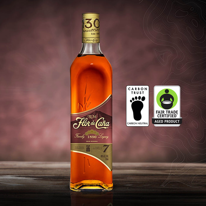 Flor de Caña 7 Year Gran Reserva Rum - Green Bottle Co.