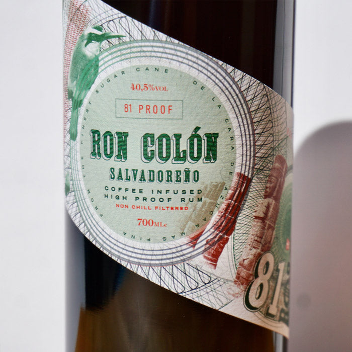 Ron Colón Salvadoreño Coffee Infused Rum - Green Bottle Co.